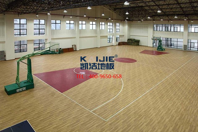 體育木地板的具體結構是什么——凱潔地板