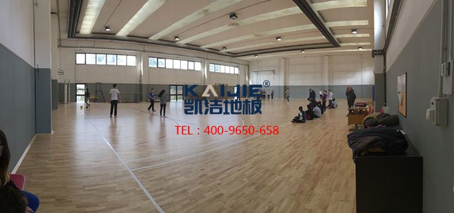 為何體育木地板會發出異響呢——凱潔地板