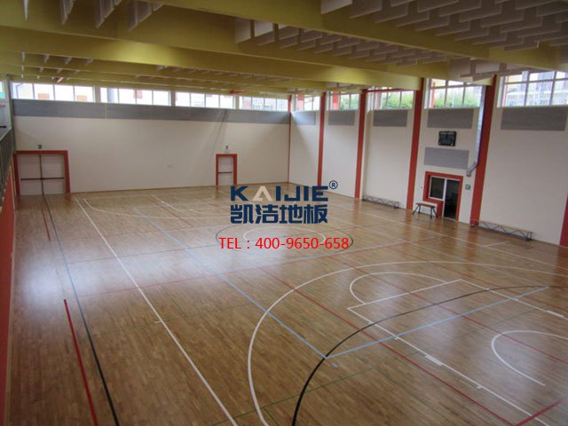 體育木地板會發出異響要如何解決——凱潔地板