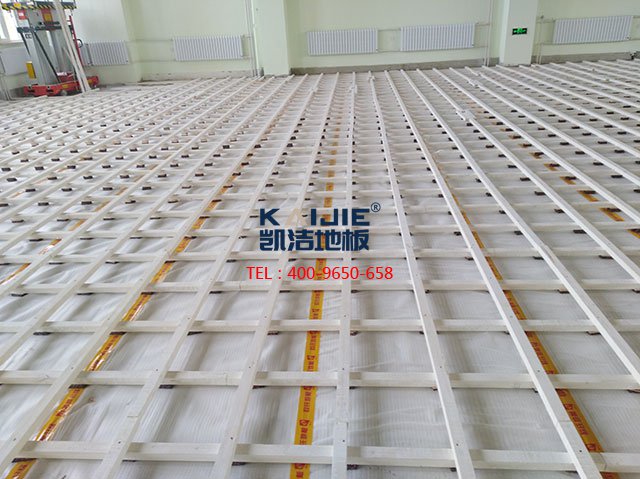 專業(yè)體育館木地板廠家哪家好 體育木地板結構——凱潔地板