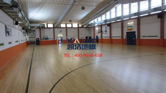 2018室內體育館木地板結構與安裝要求——凱潔地板