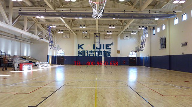 鄭州體育館專用木地板廠家哪家好——?jiǎng)P潔地板