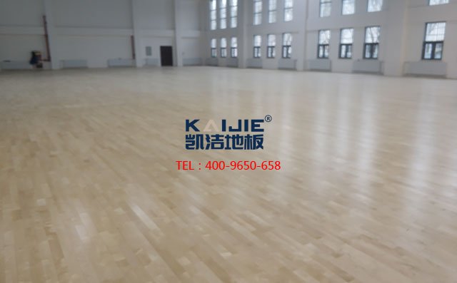 不同的體育館使用不同的體育木地板——凱潔地板