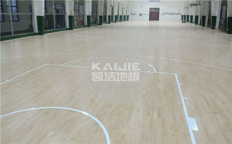河北滄州體育學(xué)校體育館木地板項目